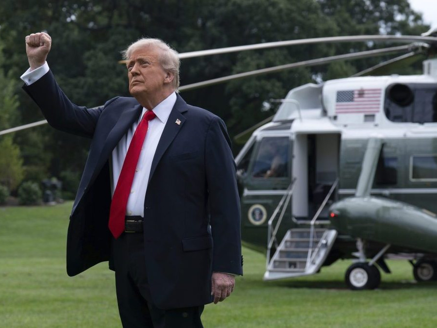 Na snímke americký prezident Donald Trump.