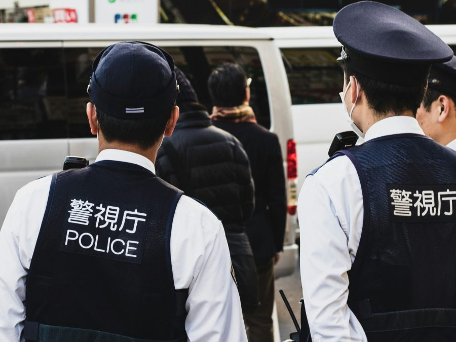 Japonskí policajti.