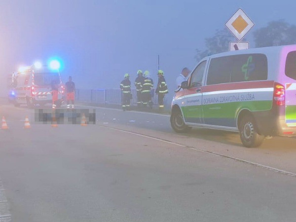 Miesto nehody v Tornali.