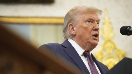 Na snímke americký prezident Donald Trump.