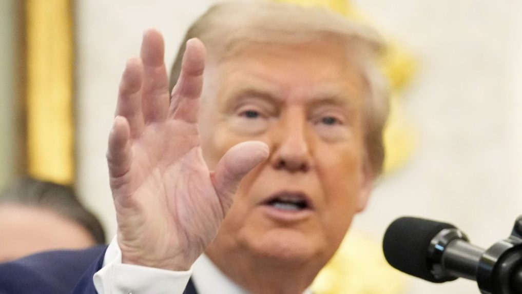 Na snímke americký prezident Donald Trump.