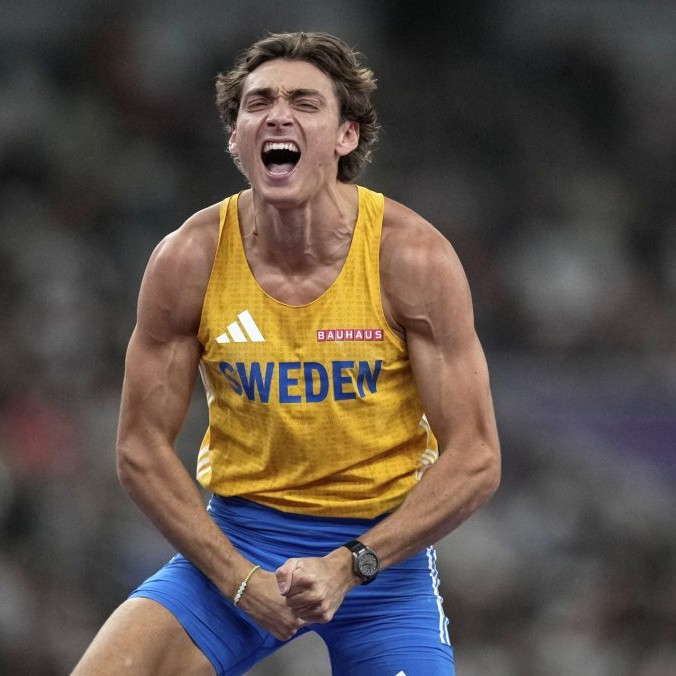 Švédsky atlét Armand Duplantis.