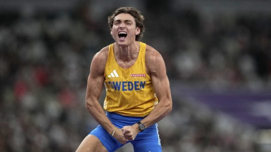 Švédsky atlét Armand Duplantis.