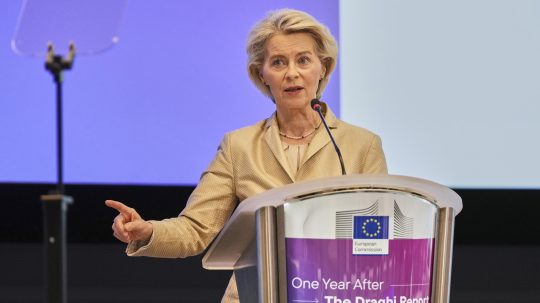 Predsedníčka Európskej komisie Ursula von der Leyenová.