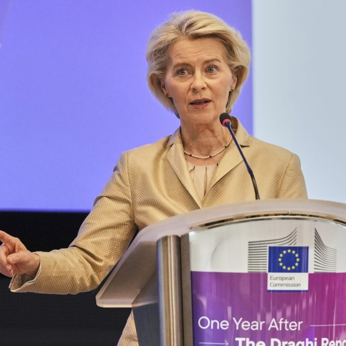 Predsedníčka Európskej komisie Ursula von der Leyenová.