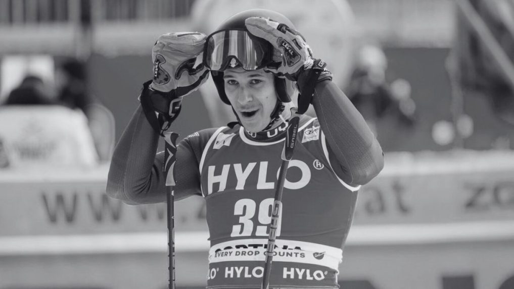 Taliansky lyžiar Matteo Franzoso.