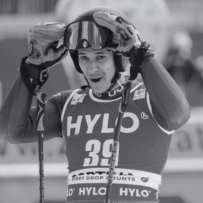 Taliansky lyžiar Matteo Franzoso.