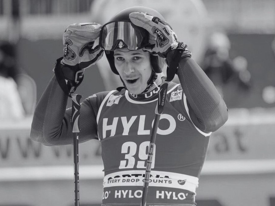 Taliansky lyžiar Matteo Franzoso.