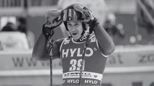Taliansky lyžiar Matteo Franzoso.