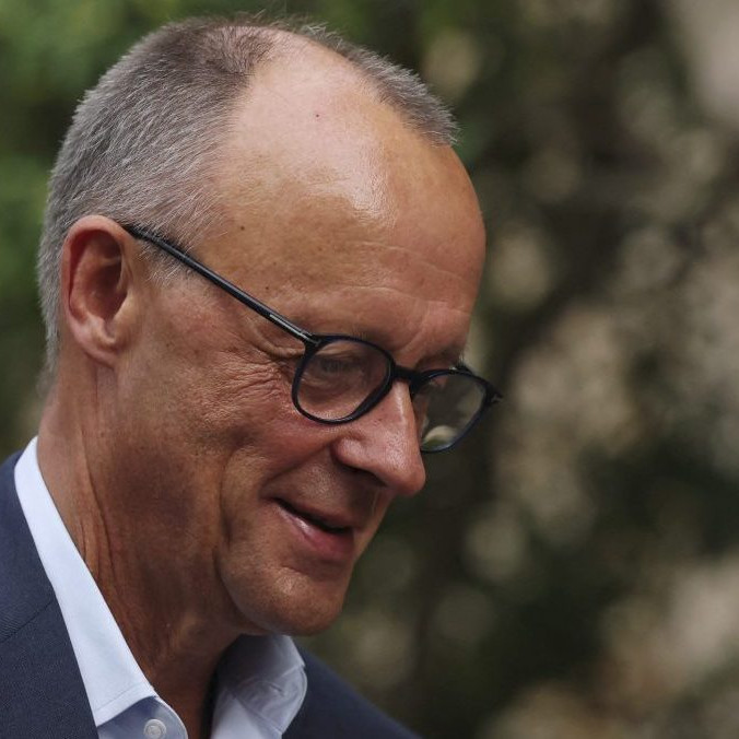 Na snímke Friedrich Merz.