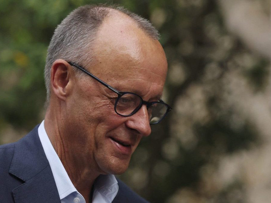 Na snímke Friedrich Merz.