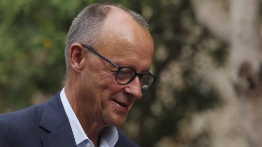 Na snímke Friedrich Merz.