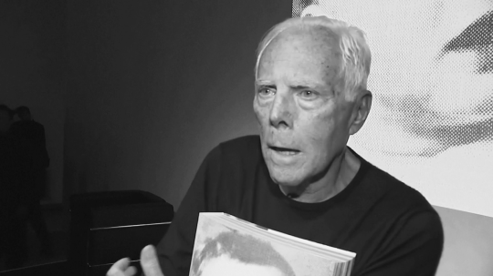 Giorgio Armani.