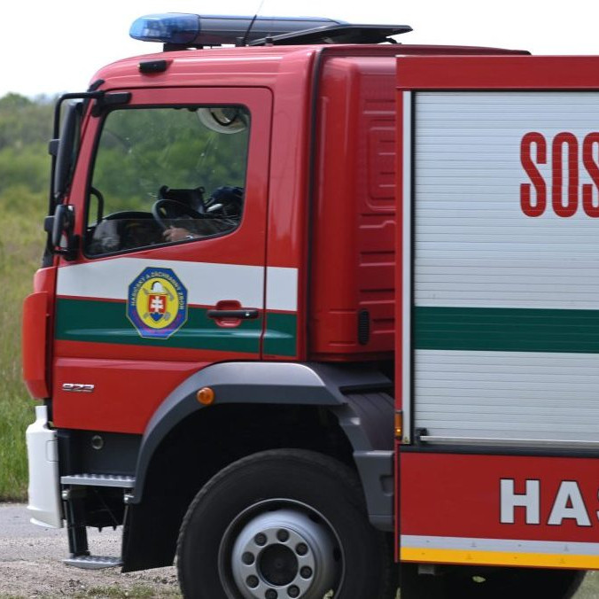 Na ilustračnej snímke hasičské auto.