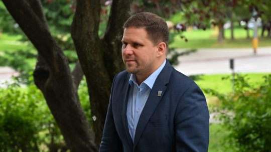 Staronový starosta bratislavskej Petržalky Ján Hrčka.