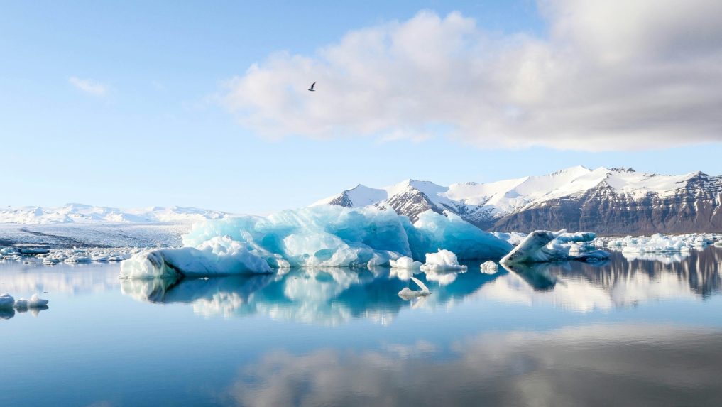 ľadovec na Islande