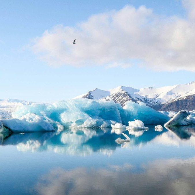 ľadovec na Islande