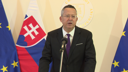 Minister financií Ladislav Kamenický.