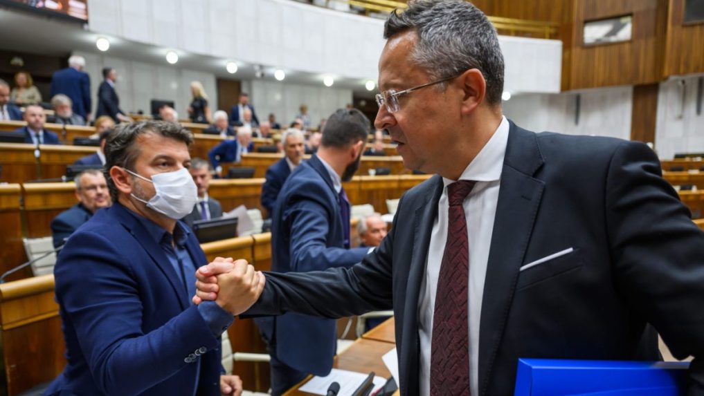 Na snímke minister financií Ladislav Kamenický.