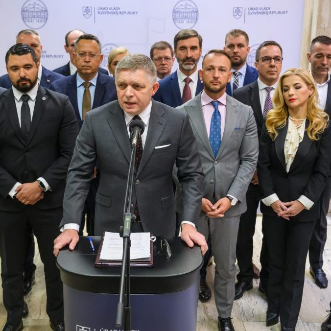 Na snímke členovia vlády SR.
