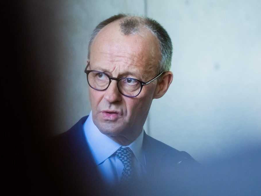 Na snímke Friedrich Merz.