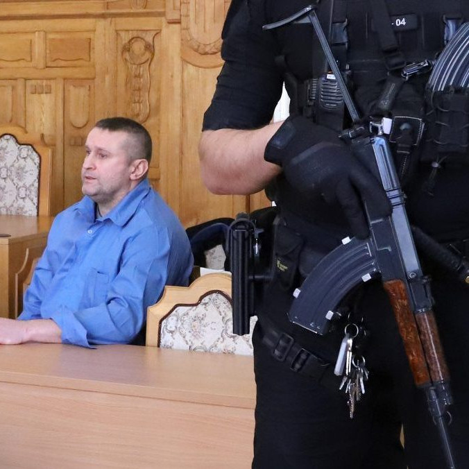 Na snímke odsúdený bos skupiny piťovcov Juraj Ondrejčák,
