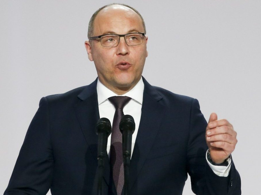 Na snímke bývalý predseda ukrajinského parlamentu Andrij Parubý.