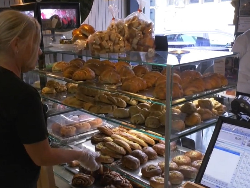 predavačka v pekárni