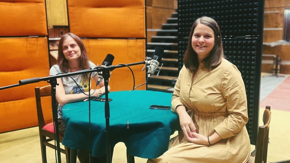 redaktorka Rozália Vlasková a psychologička Lucia Jakabová