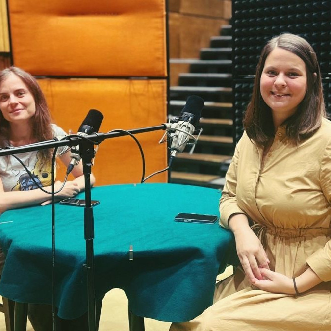 redaktorka Rozália Vlasková a psychologička Lucia Jakabová