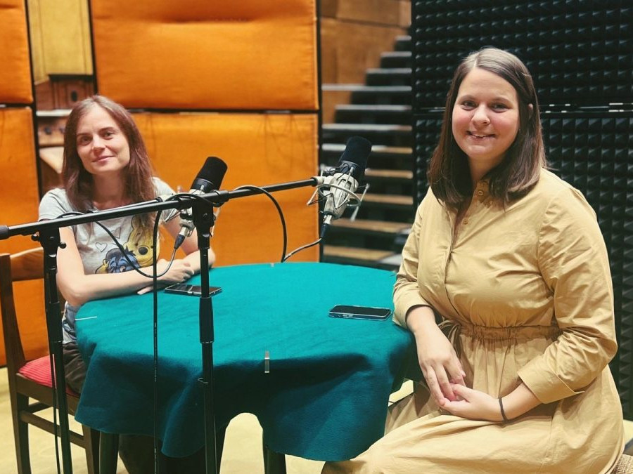 redaktorka Rozália Vlasková a psychologička Lucia Jakabová