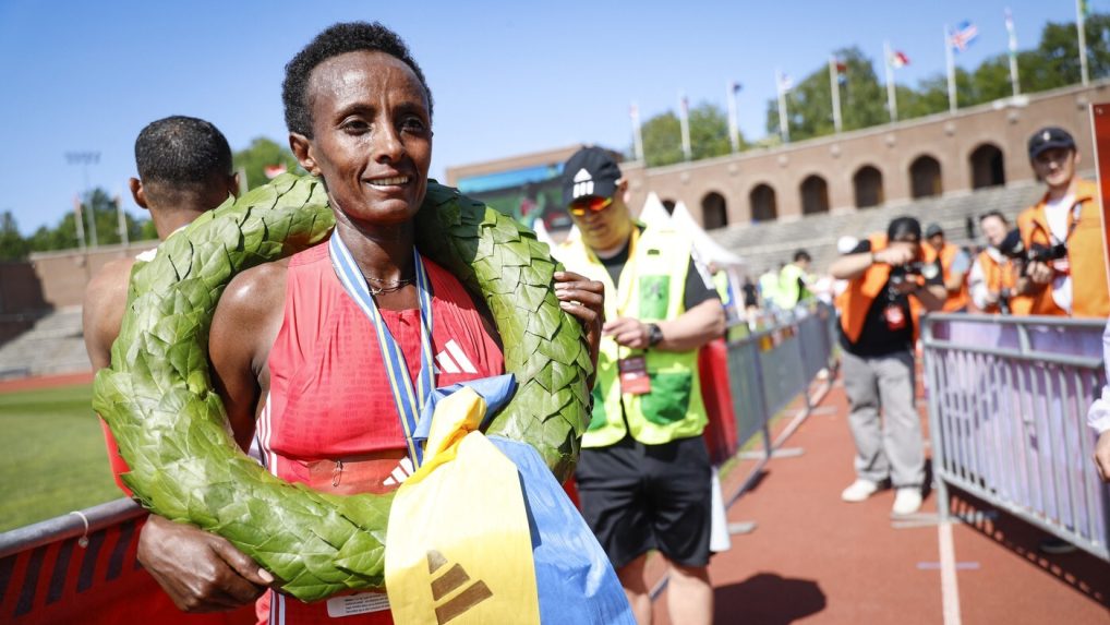 Maratónska bežkyňa Shewarge Aleneová.