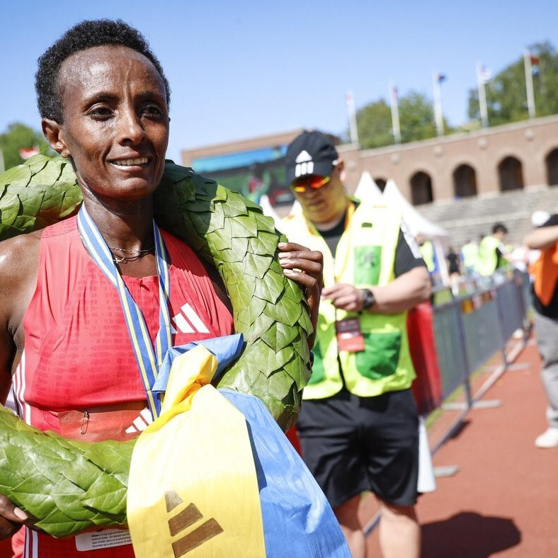 Maratónska bežkyňa Shewarge Aleneová.
