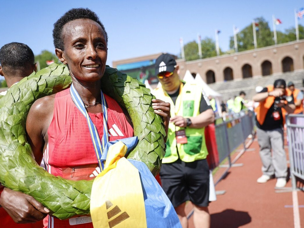 Maratónska bežkyňa Shewarge Aleneová.