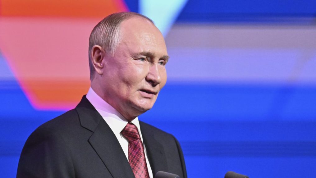 Ruský prezident Vladimir Putin.