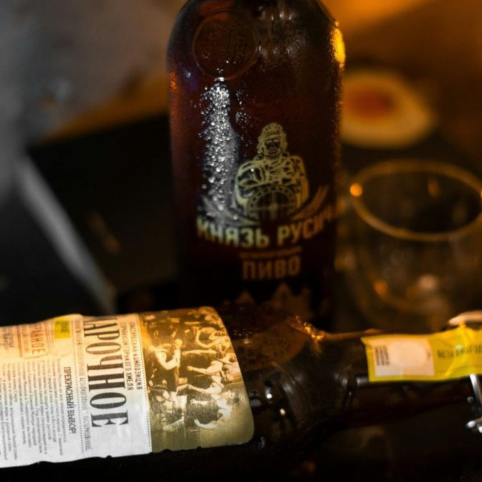ruské pivo