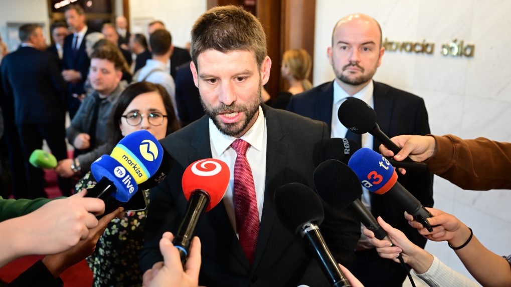 Líder PS Michal Šimečka.