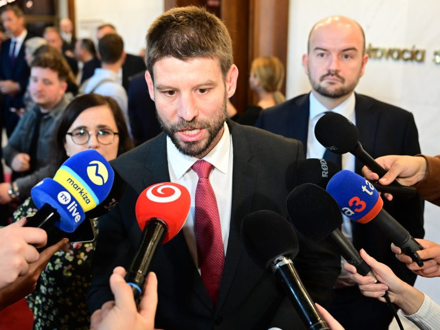 Líder PS Michal Šimečka.