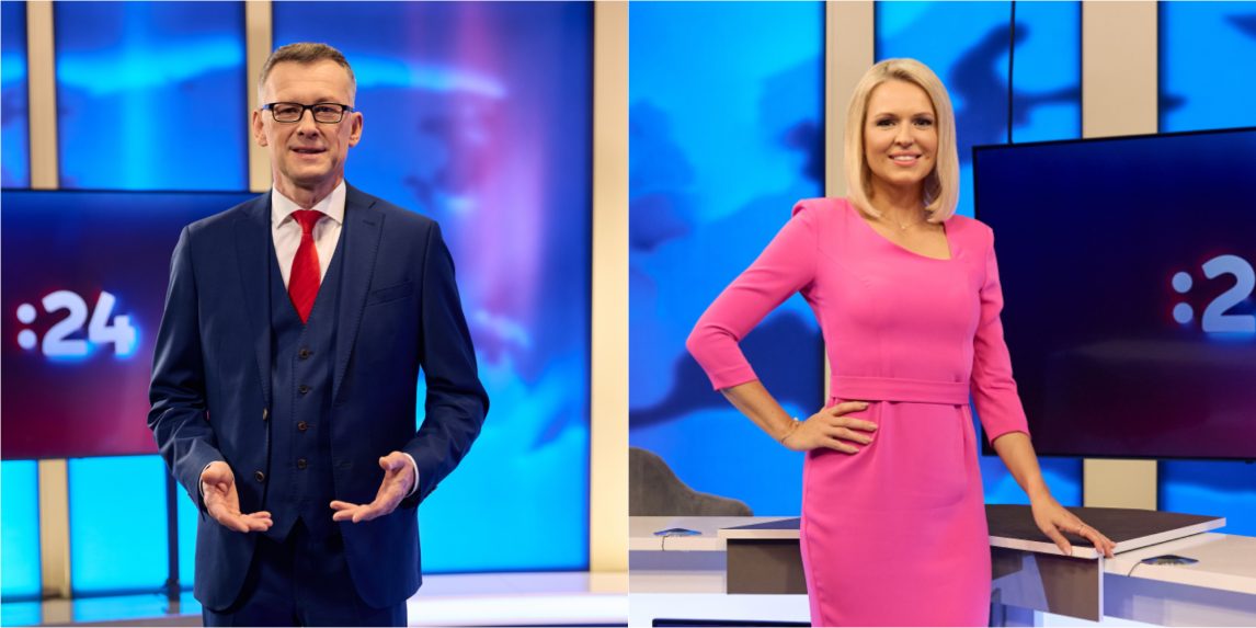 Na snímke Jana Košíková a Alfonz Šuran.