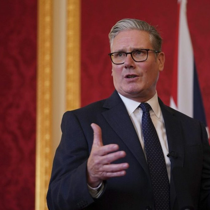 Britský premiér Keir Starmer.