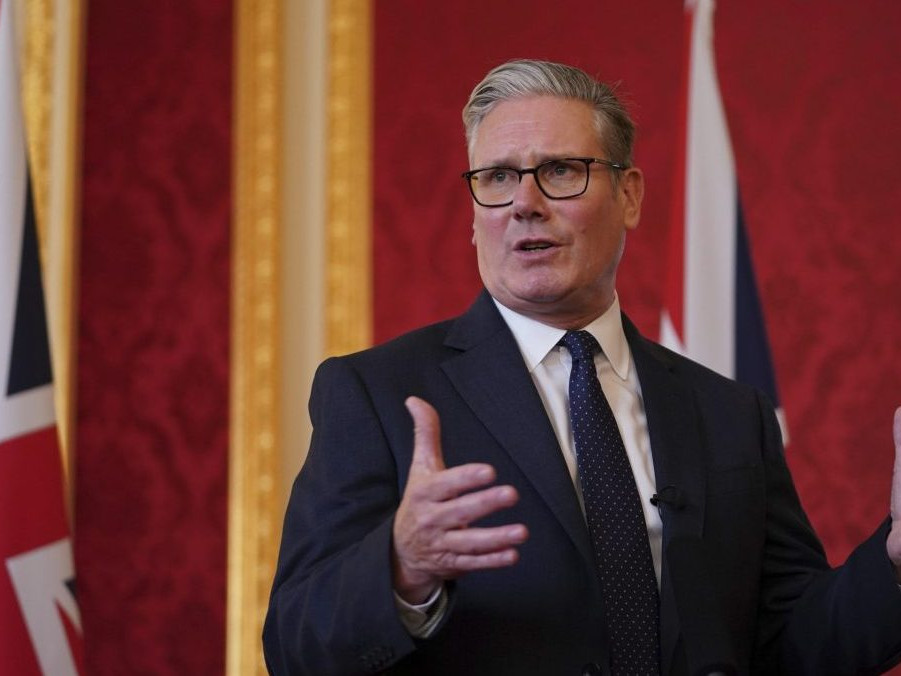 Britský premiér Keir Starmer.