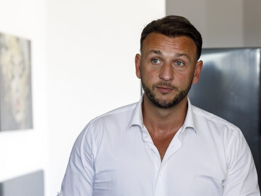 Na snímke Matúš Šutaj Eštok.