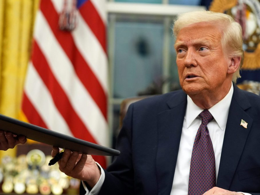 Na snímke Donald Trump.