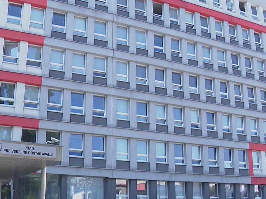 Budova Úradu pre verejné obstarávanie.