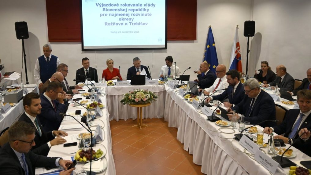 Rokovanie vlády v Borši.