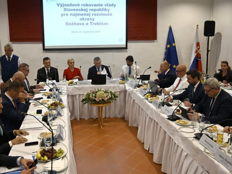 Rokovanie vlády v Borši.