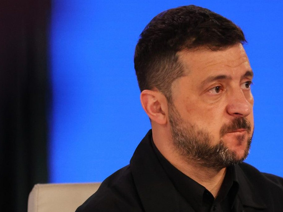 Na snímke Volodymyr Zelenskyj.