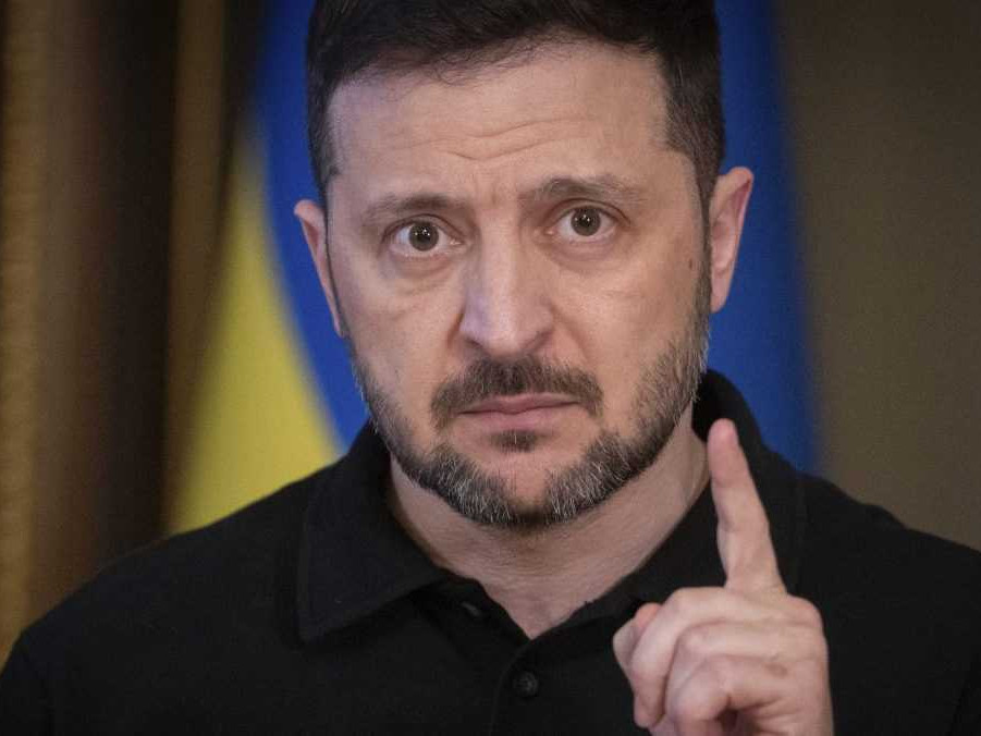 Na snímke Volodymyr Zelenskyj.