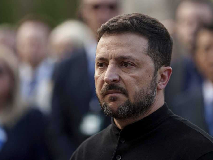 Ukrajinský prezident Volodymyr Zelenskyj.