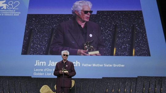 Na snímke americký režisér Jim Jarmusch.